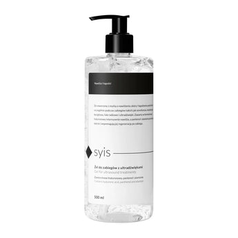 Syis moisturising gel for ultrasound treatments with hyaluronic acid 500 ml