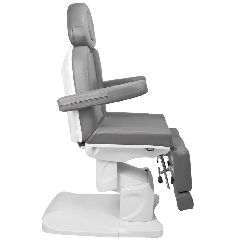 Pedikīra krēsls AZZURRO 708as PEDI, 3 motori, pelēkā