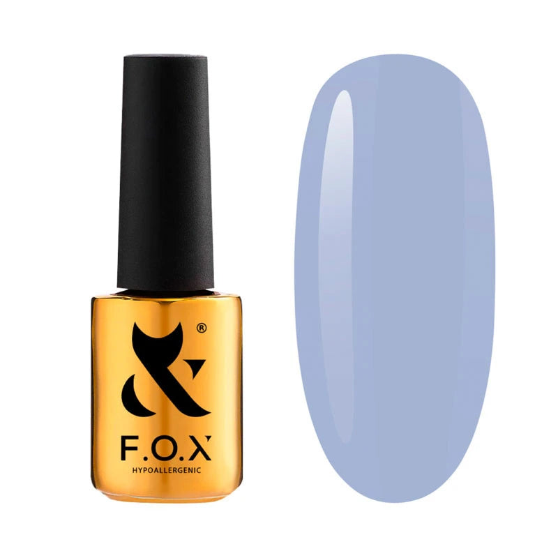 F.O.X Gēla nagu laka Spectrum 054 Gold, 7 ml