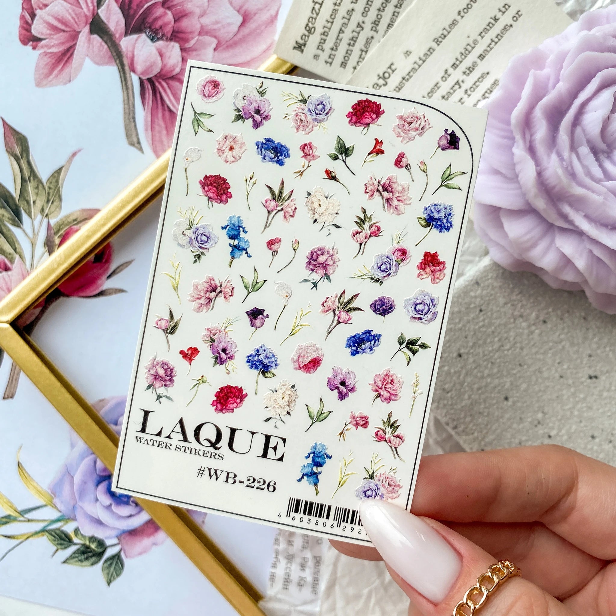 Nail art slider #WB-226