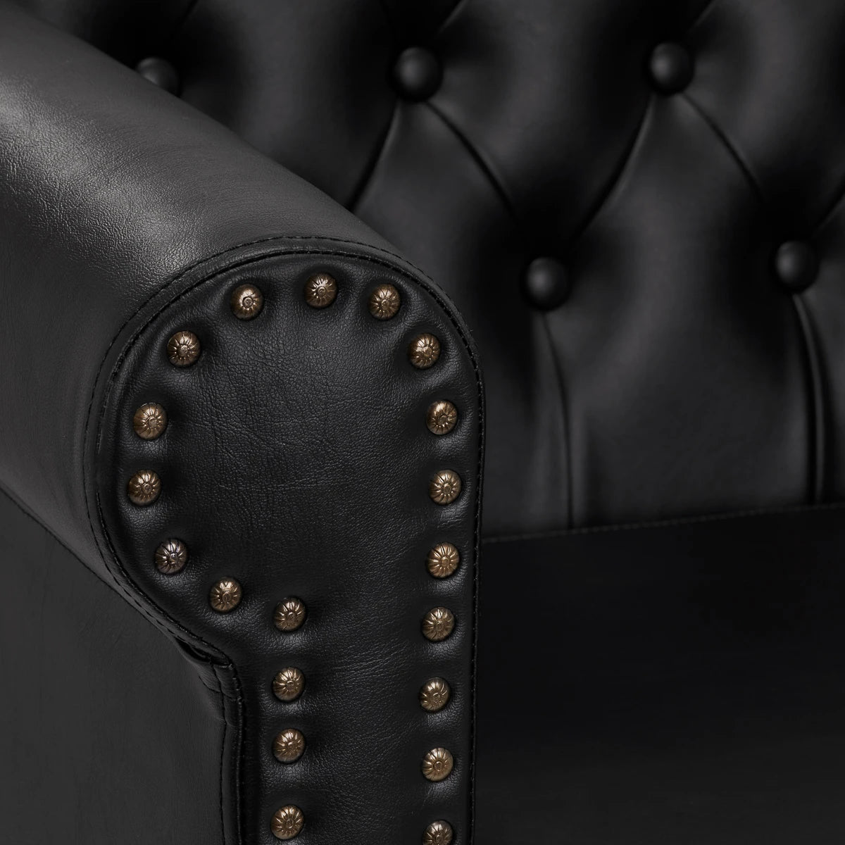 Fauteuil de coiffure Gabbiano Berlin doré-noir