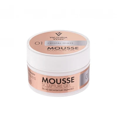 Victoria Vynn Mousse Sculpture Gel Crystal Glass 01, 50 ml