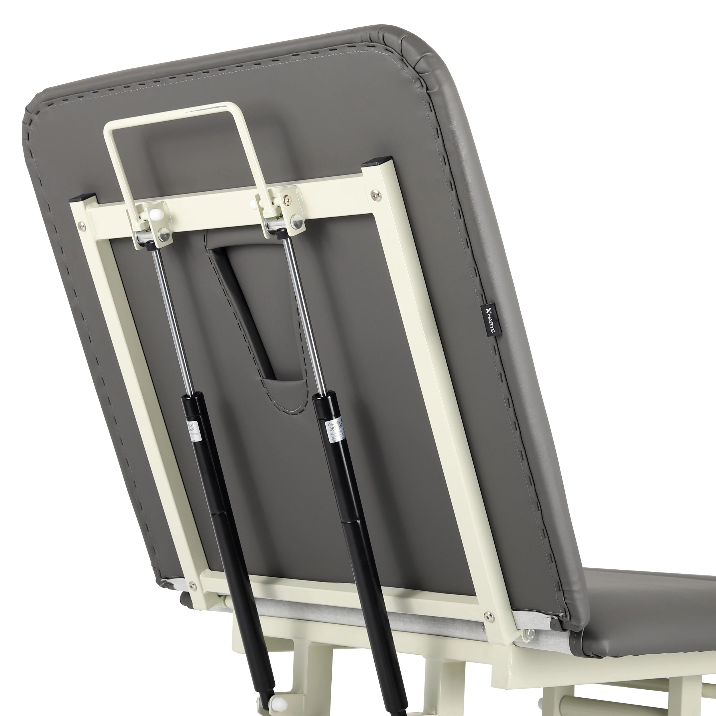 Ultima H2 therapy table, hydraulique adjustment, wheels, PVC gris