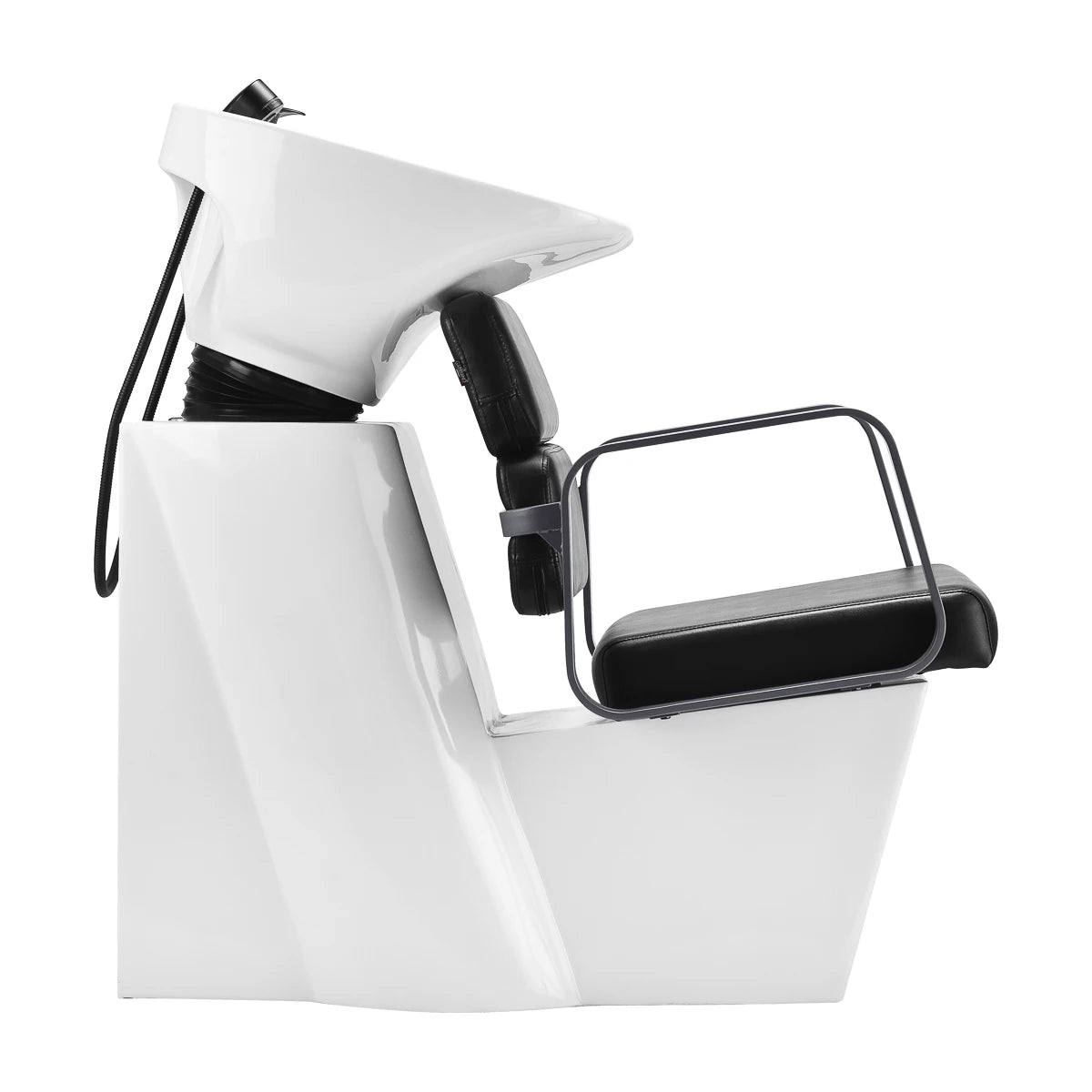 Gabbiano Porto cheveux bac de lavage gris noir