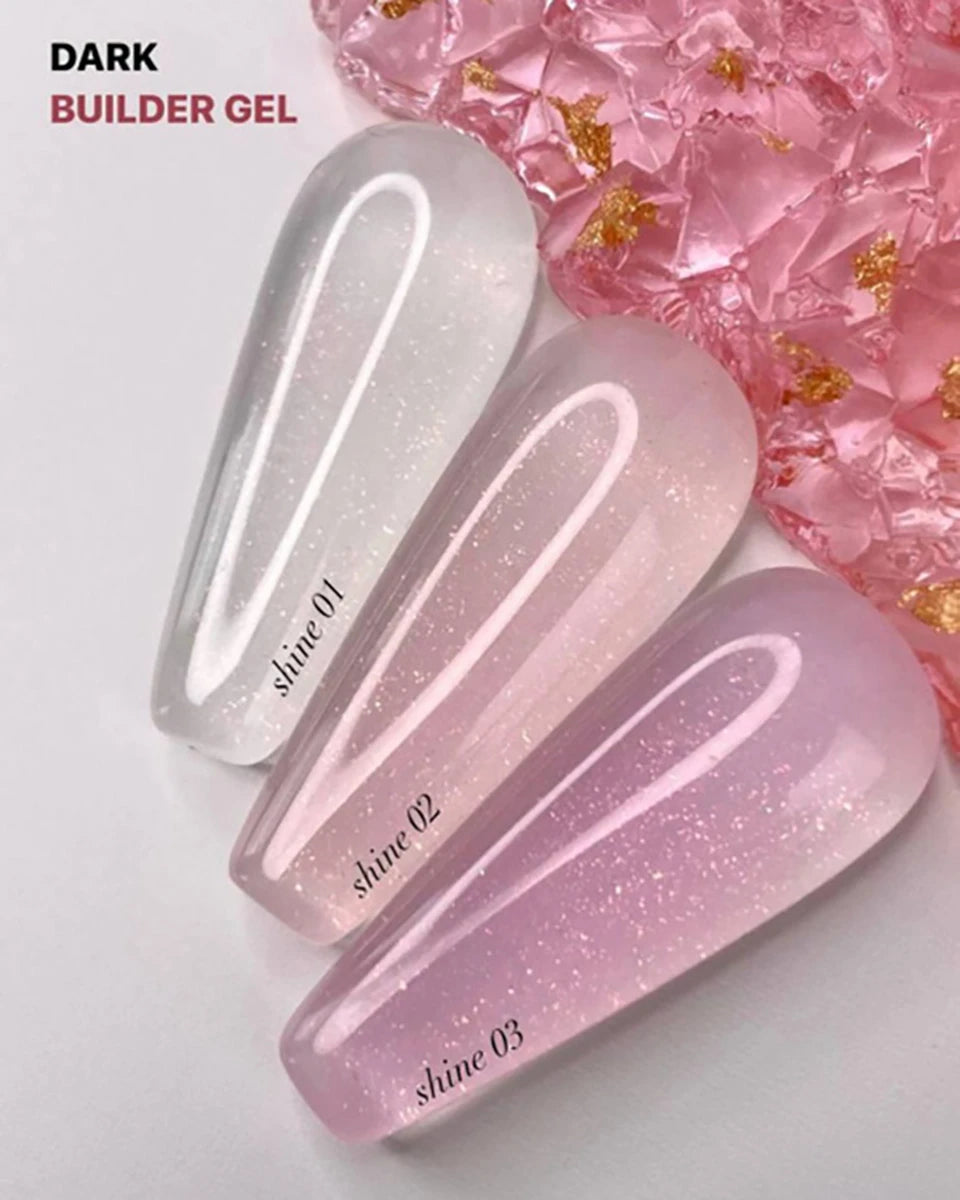 DARK by Rior Builder Shine Gel, №01, 15ml