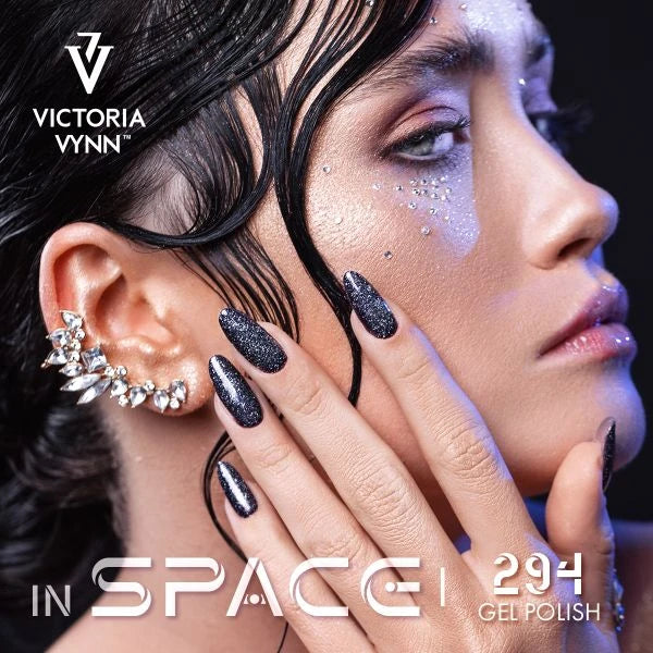 Victoria Vynn Gēla nagu laka 294 Anthracite Sadr GP, 8 ml (In Space)