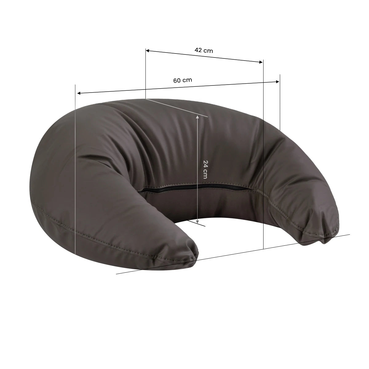 Omega headrest brown