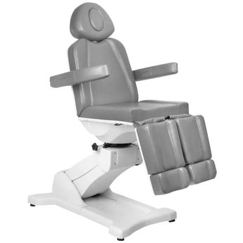 Pedikīra krēsls AZZURRO 869as PEDI, 5 motori, pelēkā