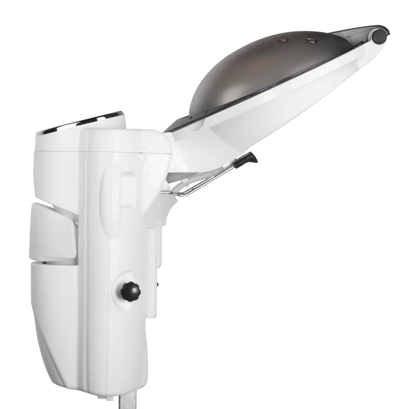Gabbiano white standing hairdressing sauna with active ozone