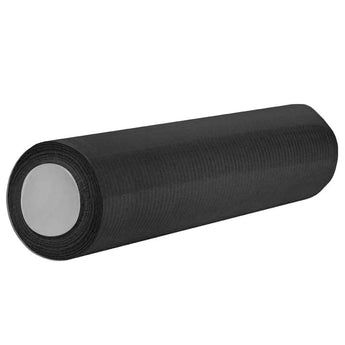 Disposable foil/laminated bedsheet 51cm x 40m, black
