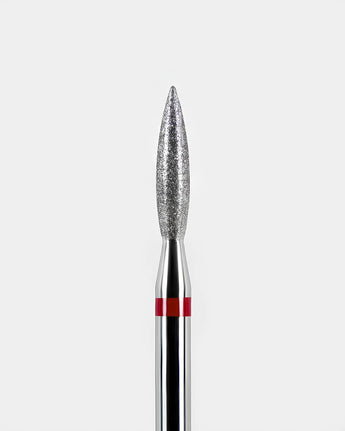 Dark by Rior Diamanten freesstift №107 vlam 0,23 mm, Rood