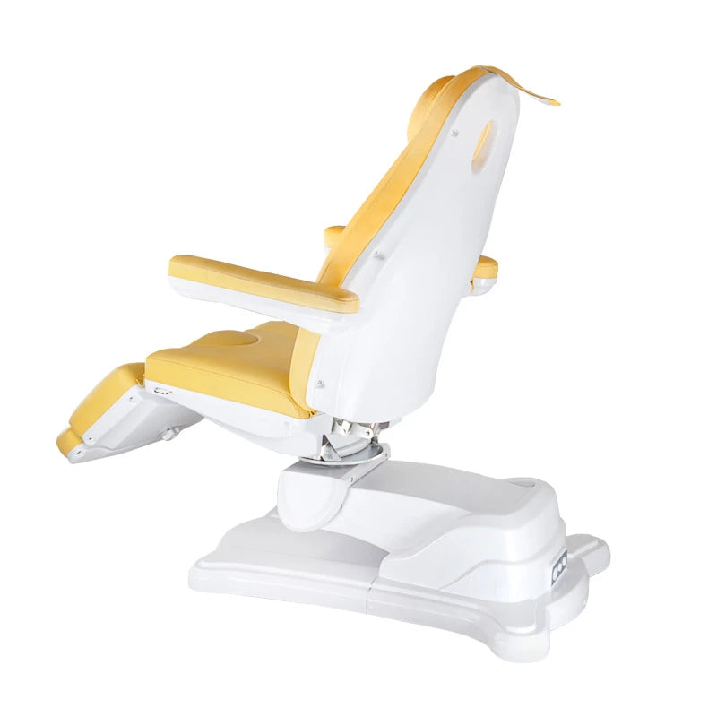 Beauty bed-couche 6672, 4 motors, yellow