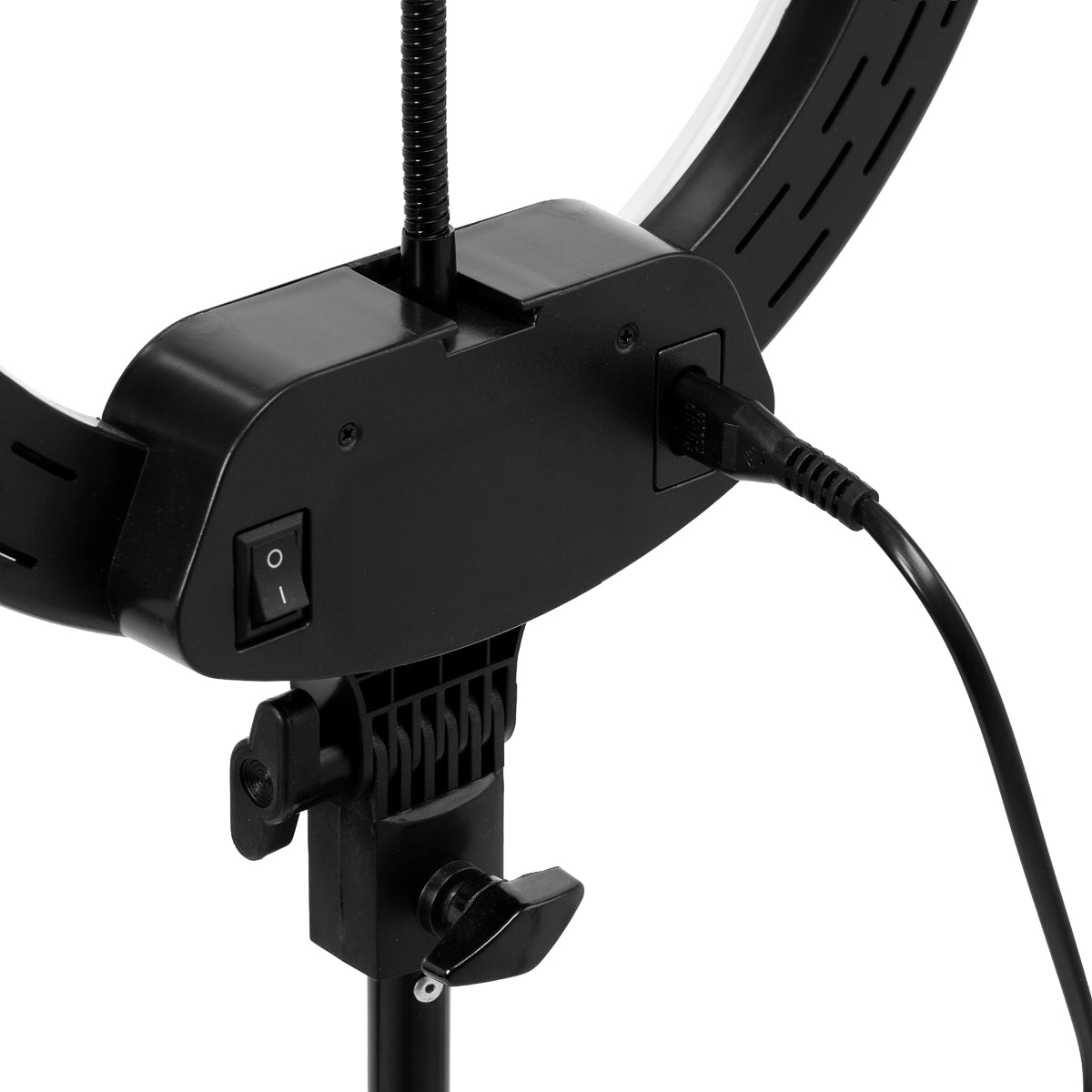 Ring Light LED 13" 36W mit Stativ, Schwarz