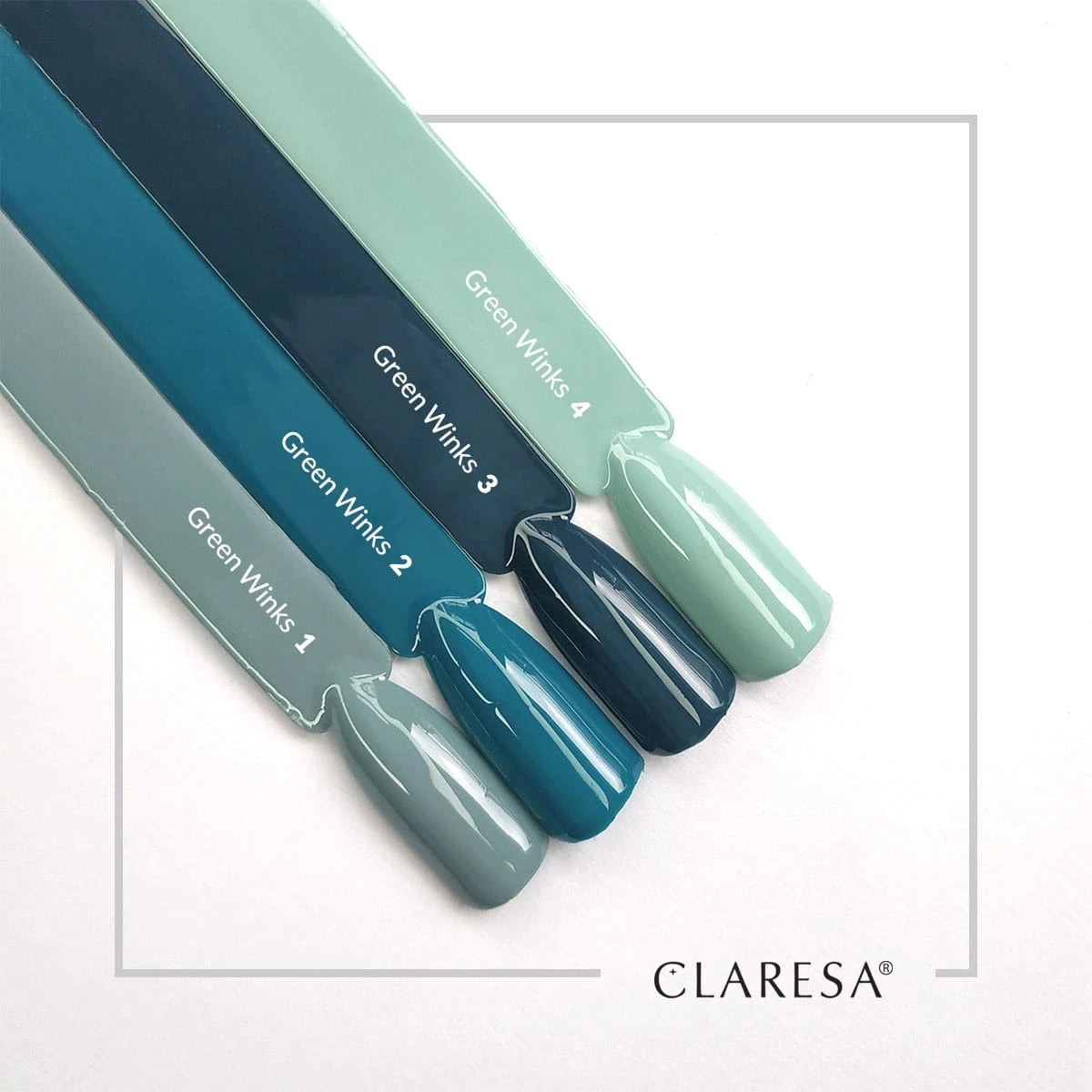 Claresa Gellak Green Winks 4, 5 ml