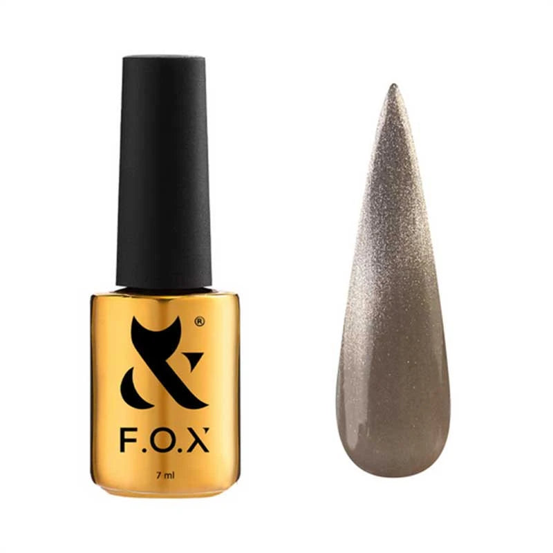 F.O.X Cat Eye hibridinis nagų lakas 004, 7 ml