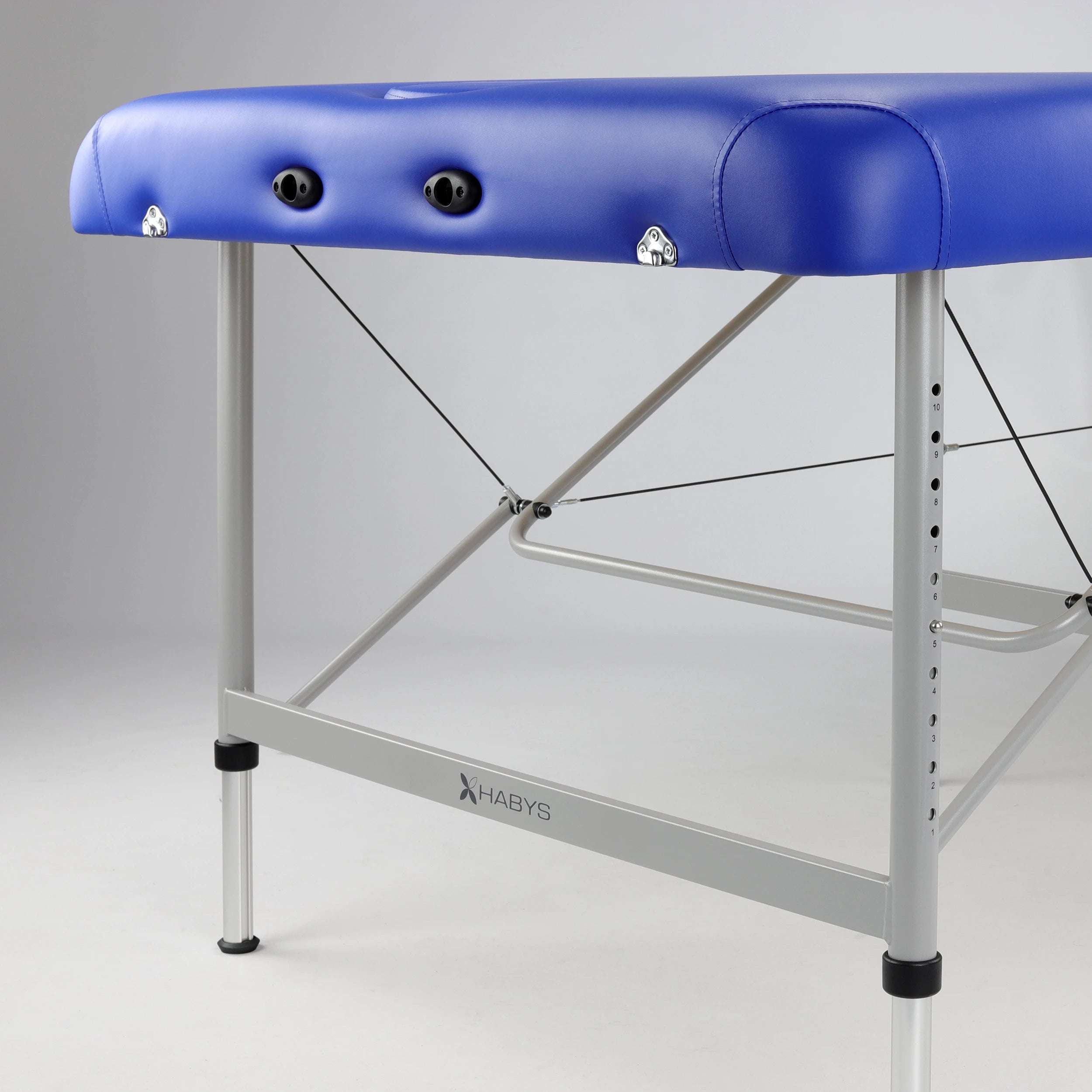 Table de massage Structural 102 Comfort visage Hole Vinyl Flex K012 bleu marine