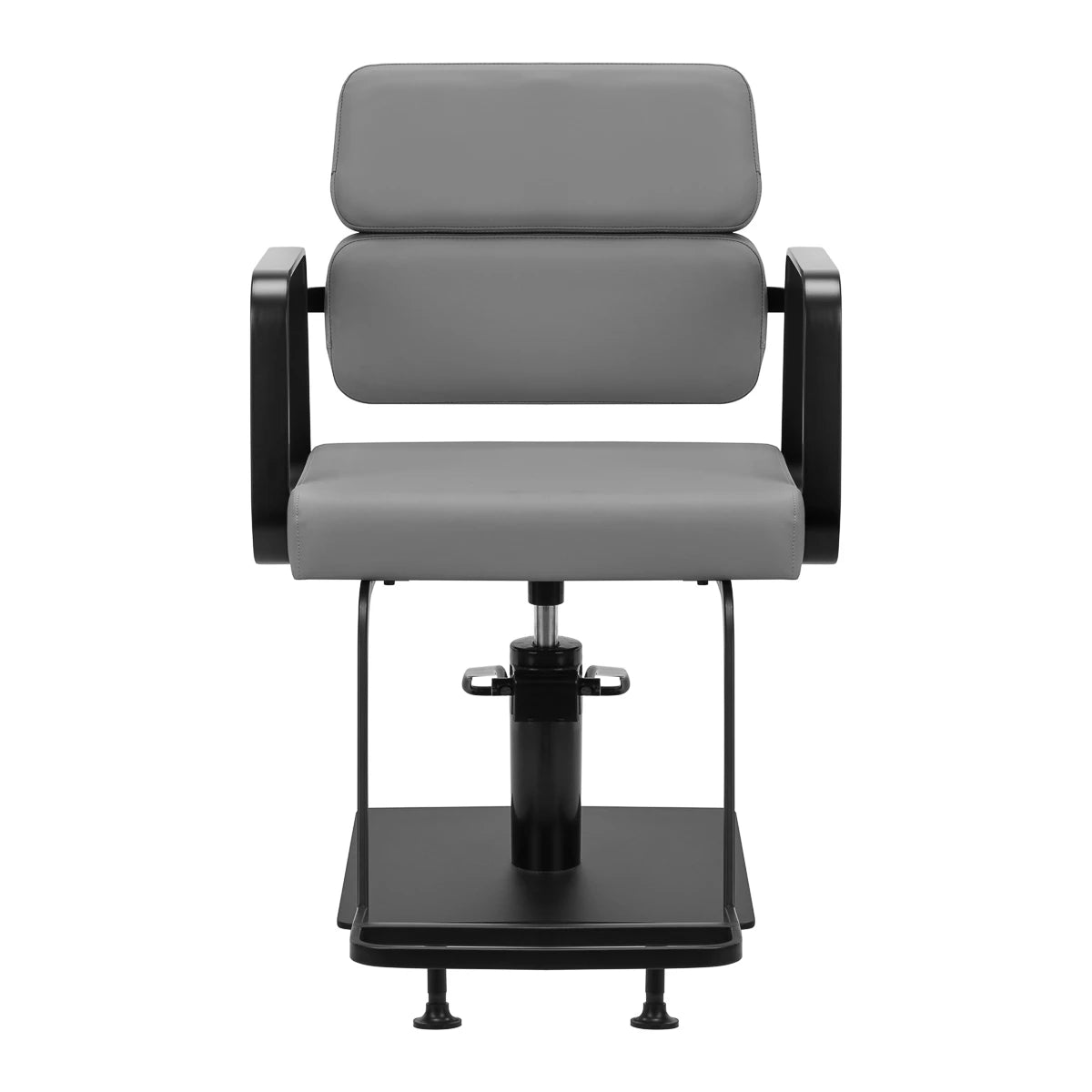 Fauteuil de coiffure Gabbiano Porto noir-gris