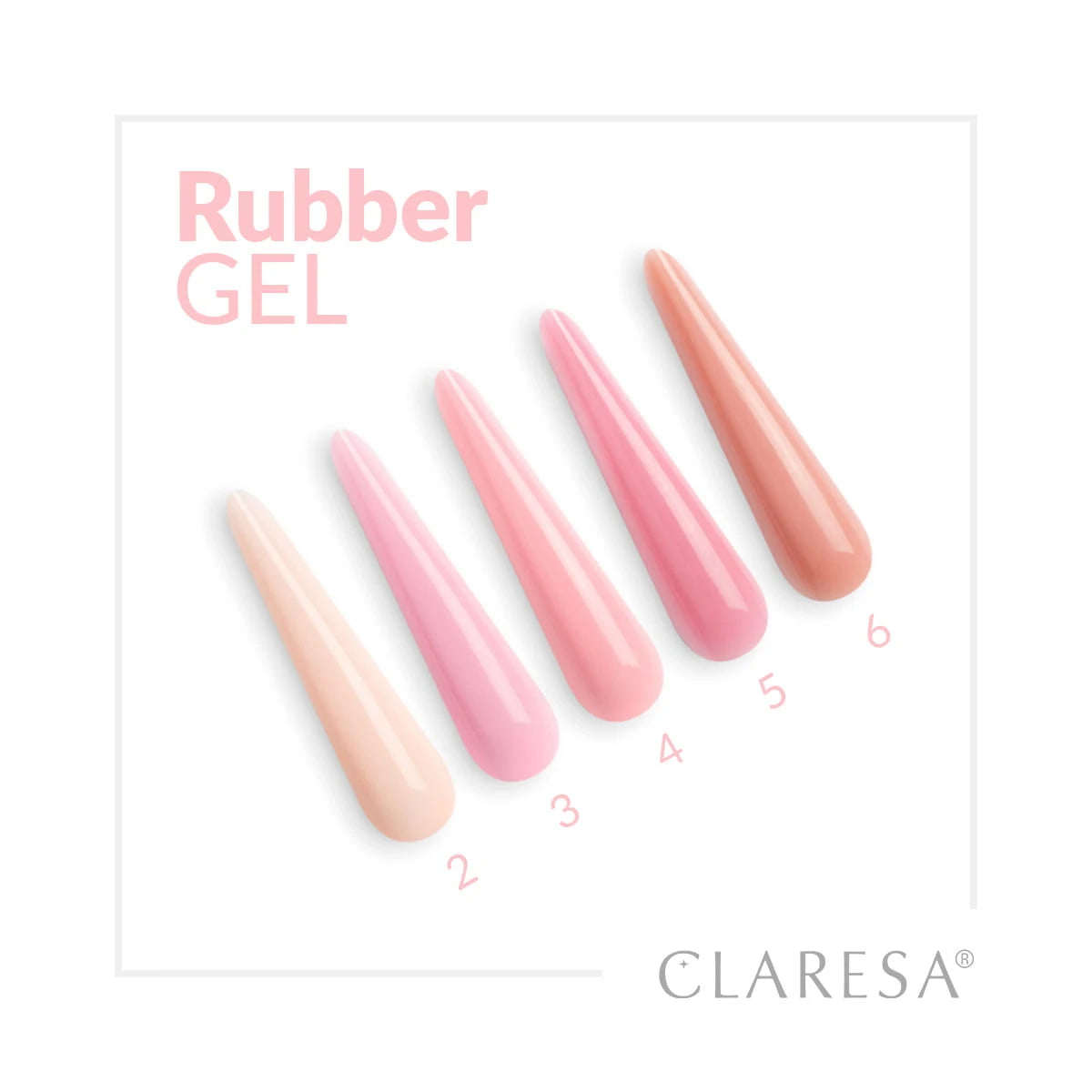 Claresa Rubber Gel 3, 90 g