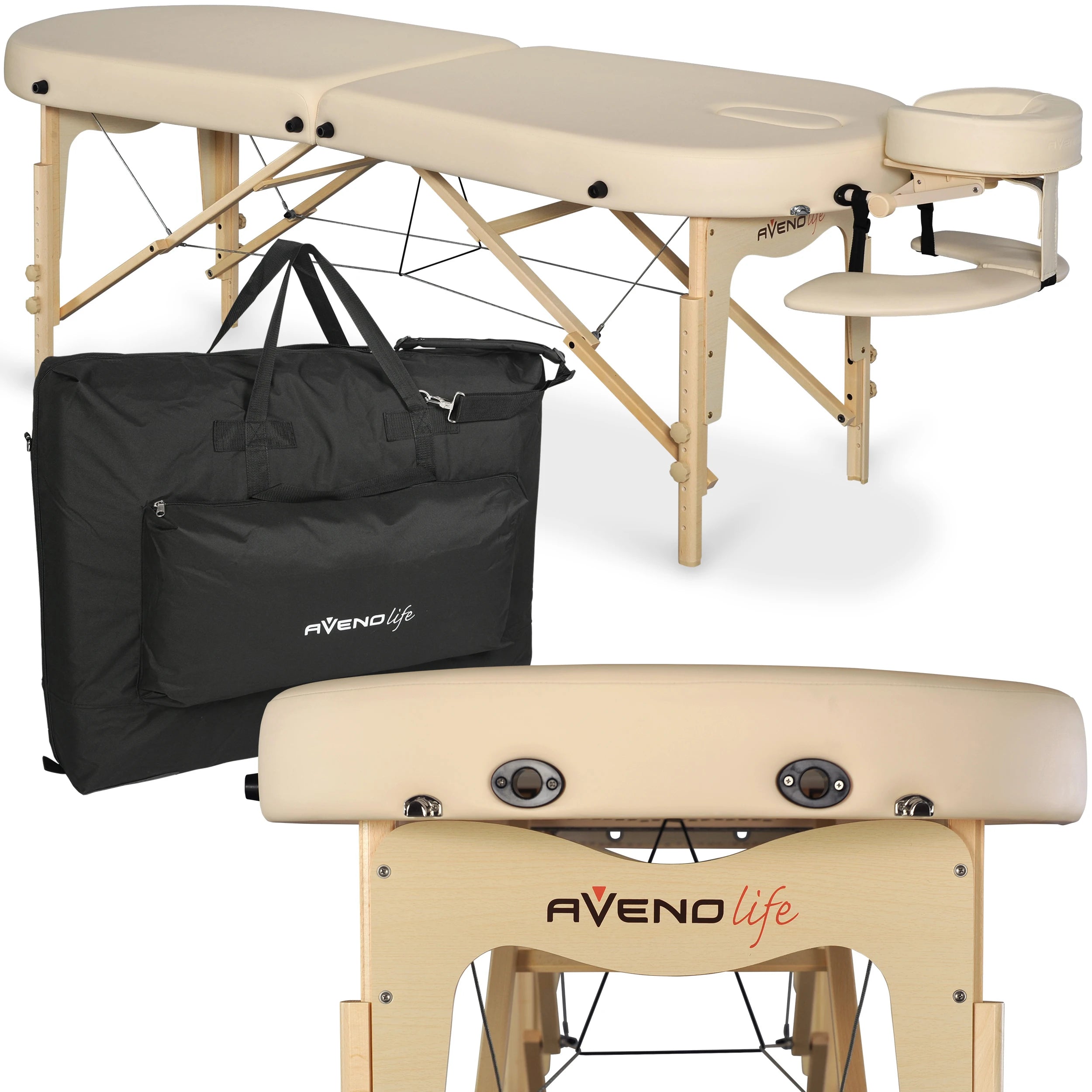 table de massage Elza doux Touch K607 Moco beige