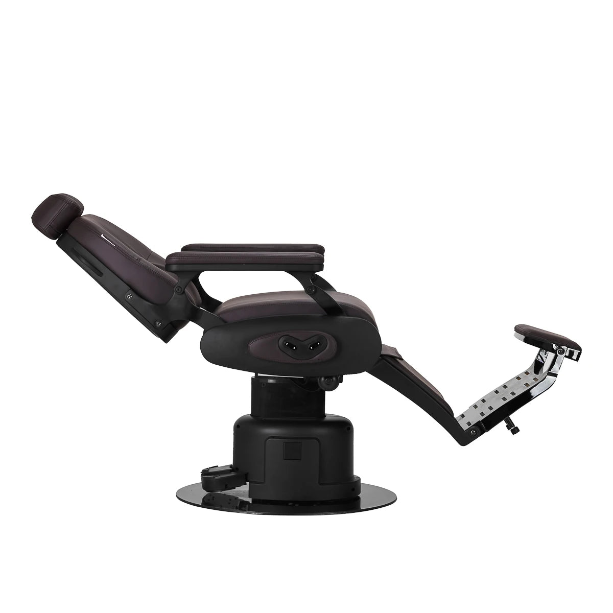 Barber Chair Electric Gabbiano Duke, brown