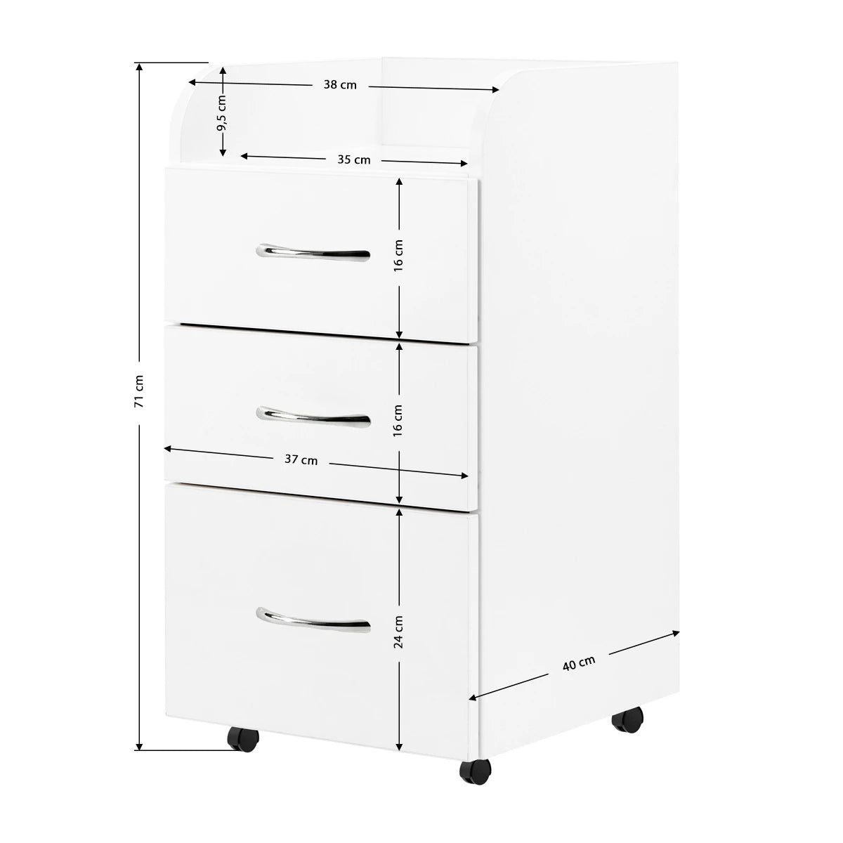 Cabinet Kombi white