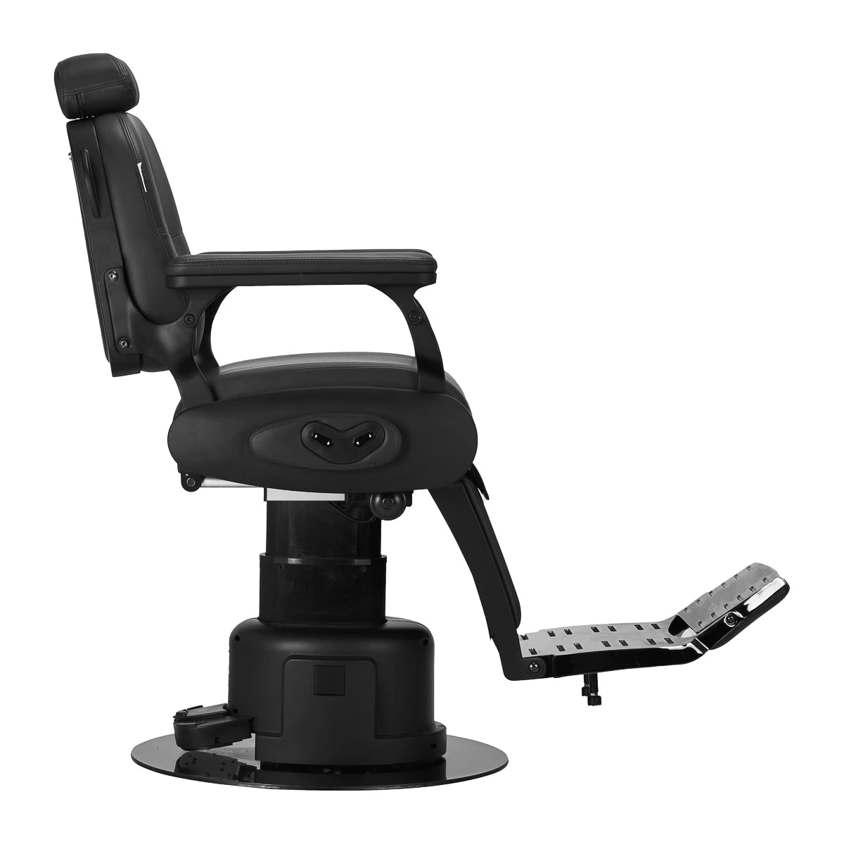 Barber Chair Electric Gabbiano Duke, black