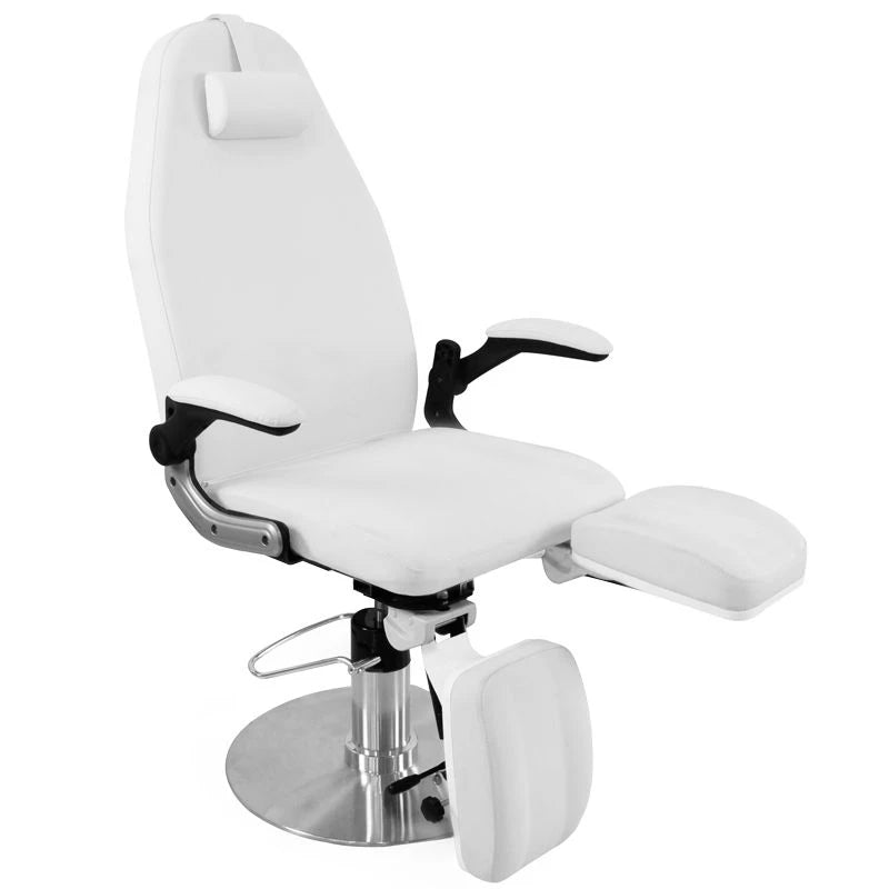 Azzurro hydraulische pedicure behandelstoel 713a, wit