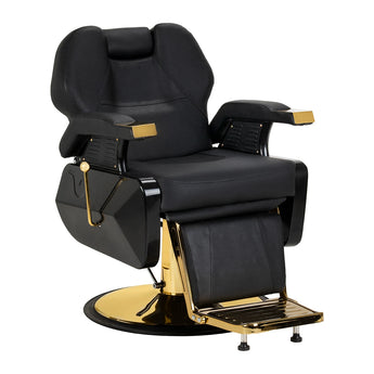 cheveux System New York fauteuil Barbier noir or
