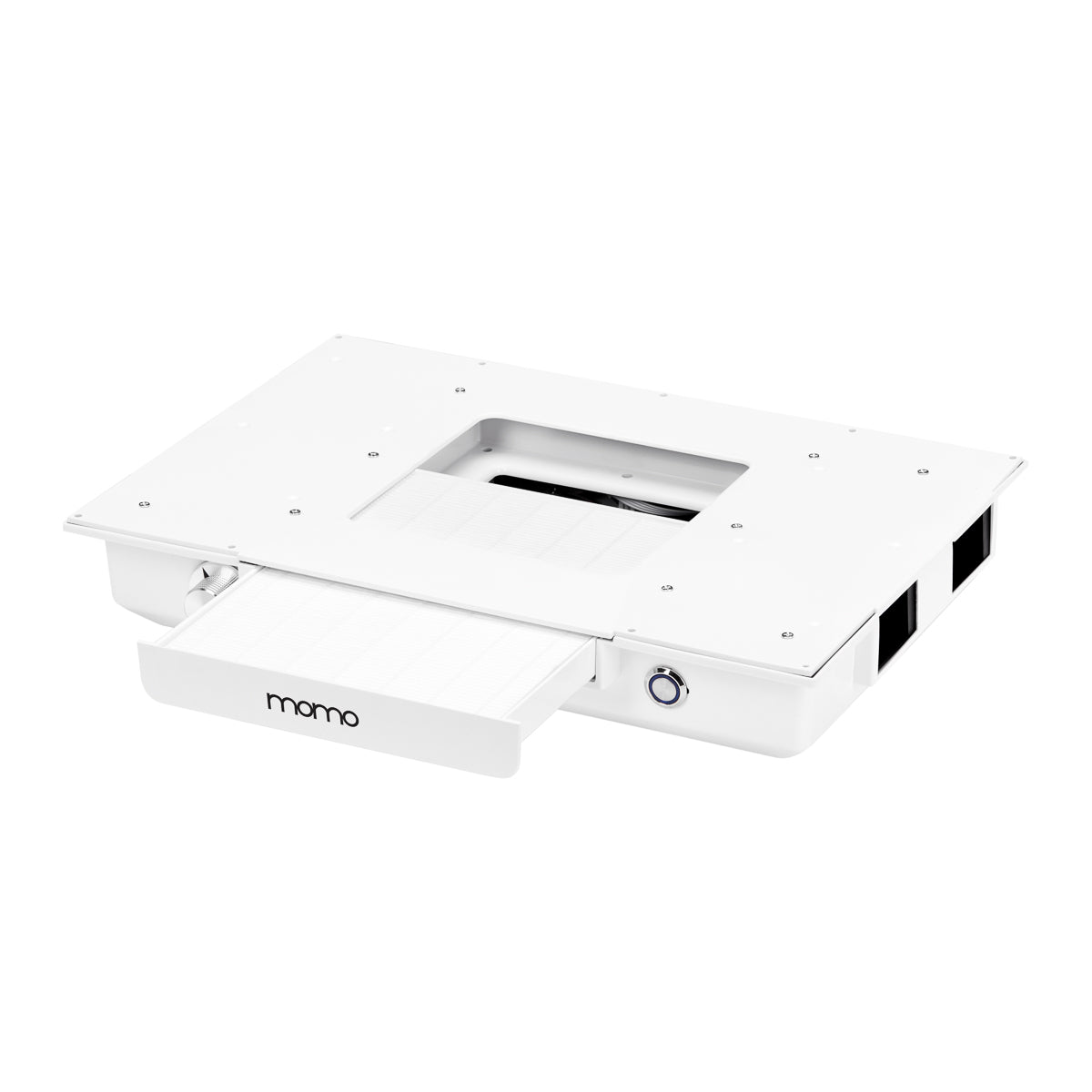 Cosmetic desk with extractor fan G031 white (2.class with small defect)