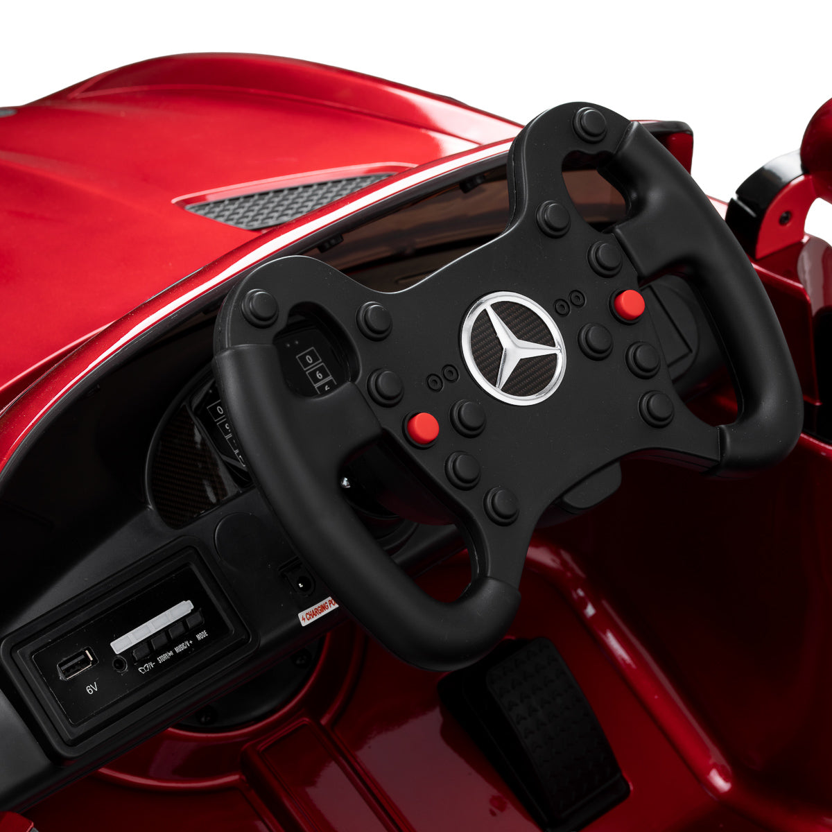 Children's car-shaped hairdressing chair Gabbiano Mercedes