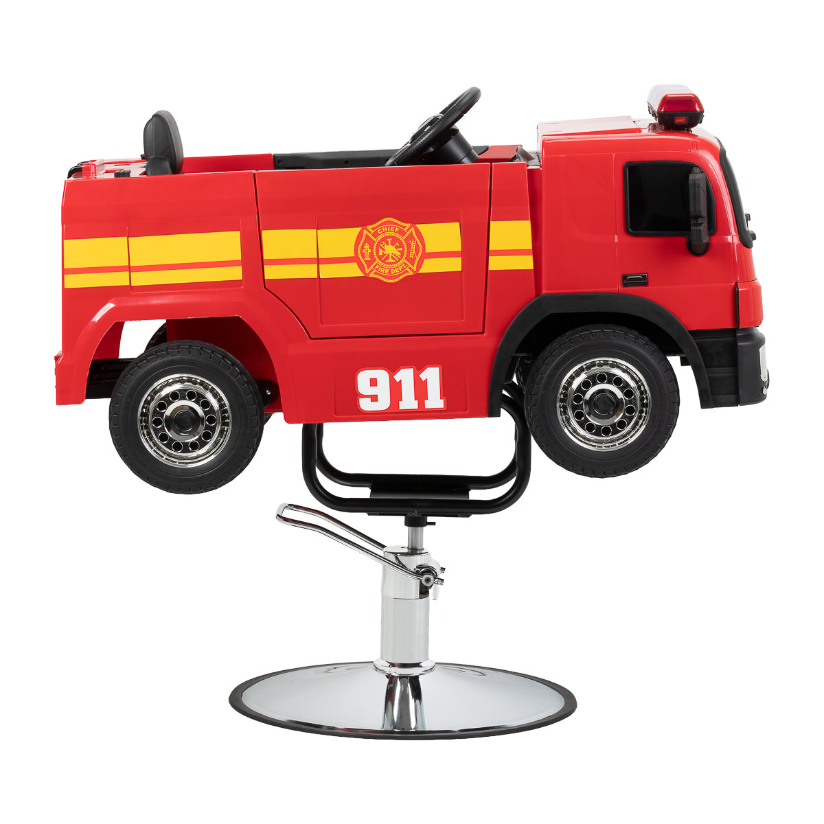 Children’s hairdressing chair Gabbiano fire engine