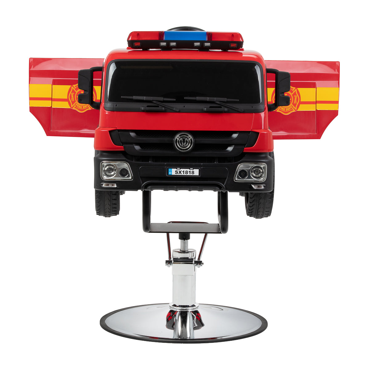 Children’s hairdressing chair Gabbiano fire engine
