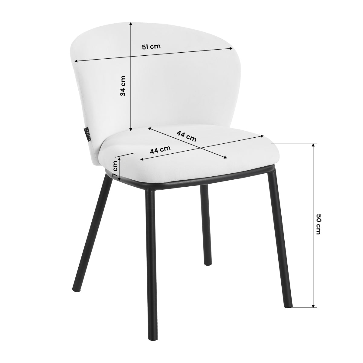 Chair 4Rico Linea white