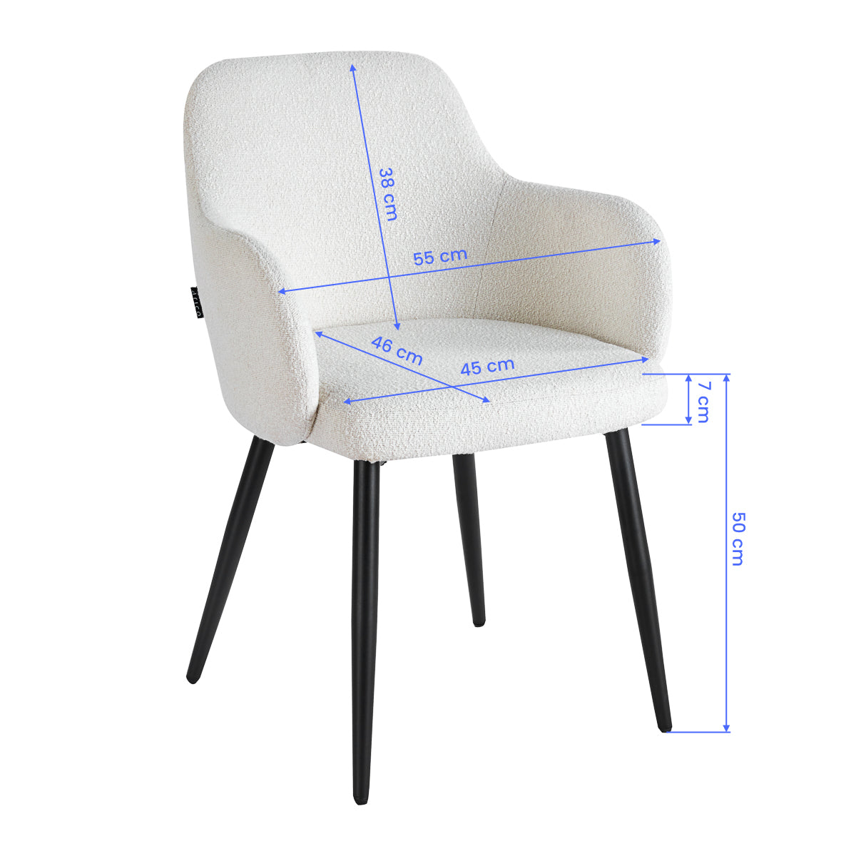 Chair 4Rico Intra white
