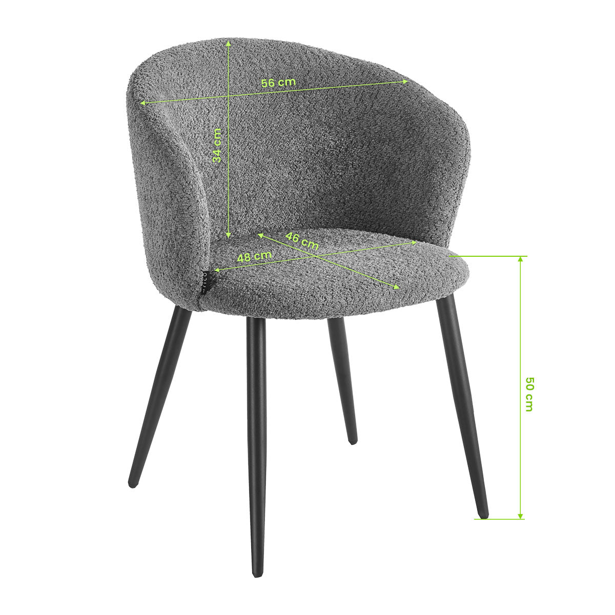 Chair 4Rico Verso grey