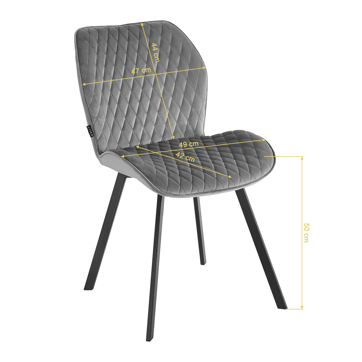 Chair 4Rico Vetro grey
