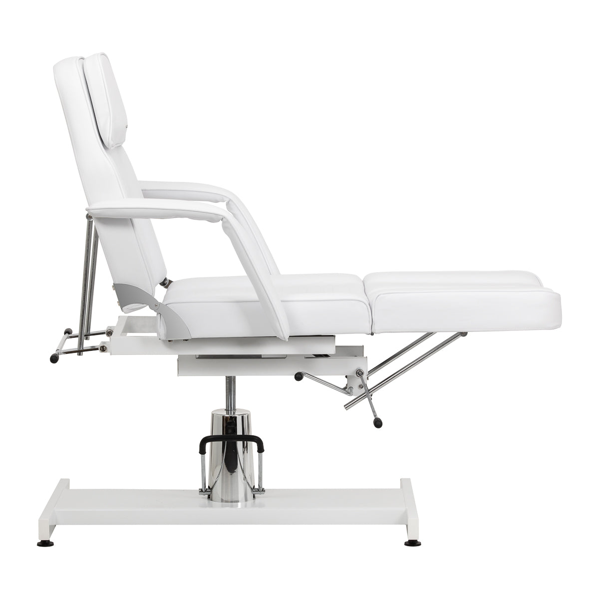 Hydraulic cosmetic chair Sillon 210 with cradle white