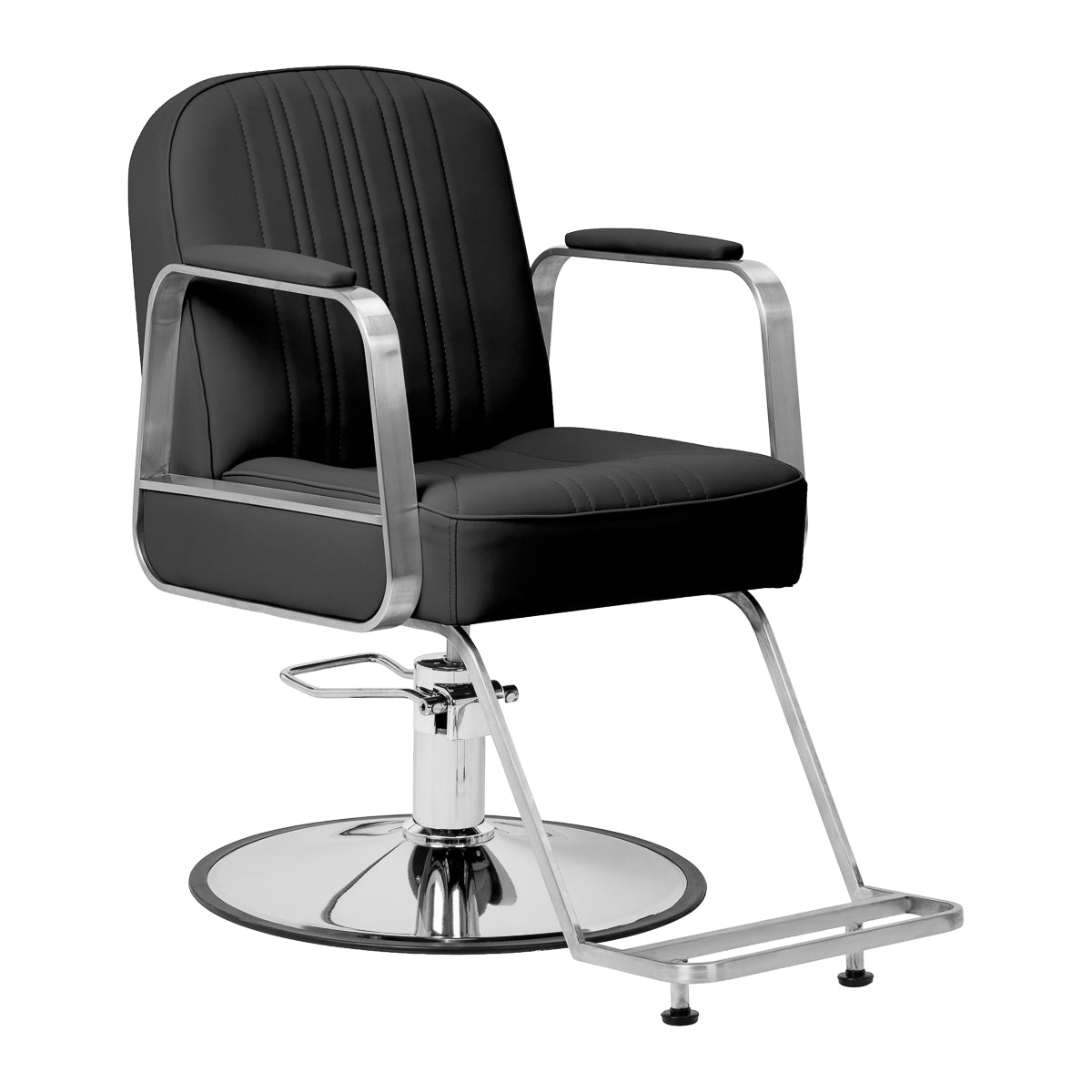 Hairdressing chair Gabbiano Acri black