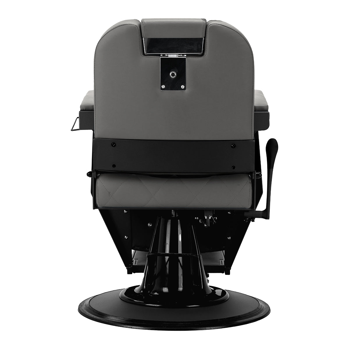Gabbiano barber chair Bruno graphite with a black base