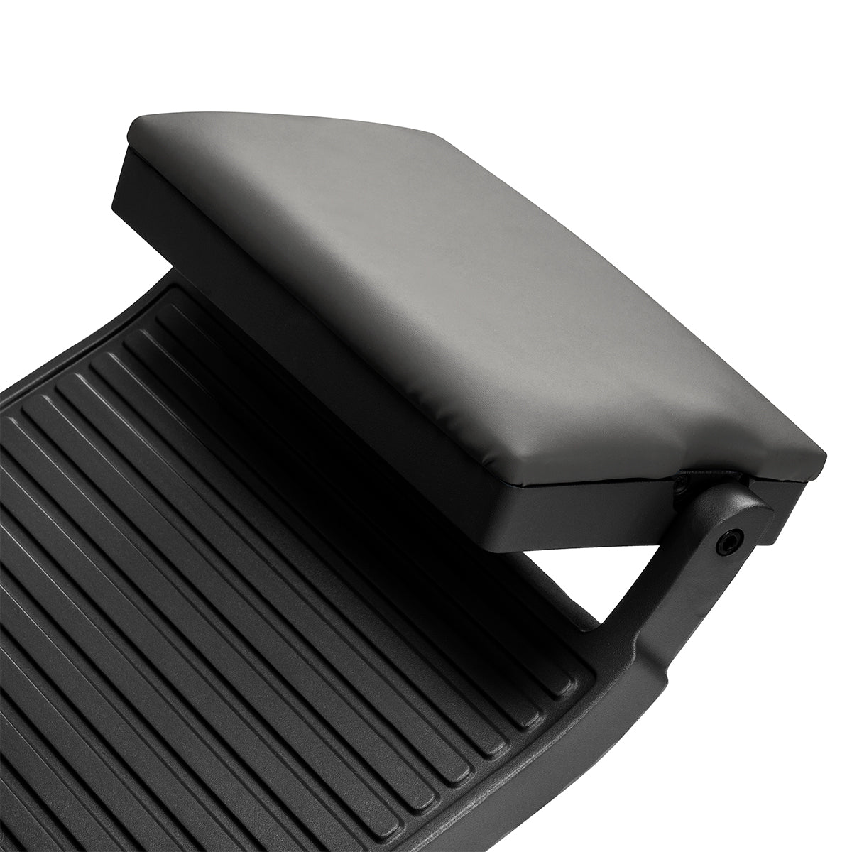Gabbiano barber chair Bruno graphite with a black base