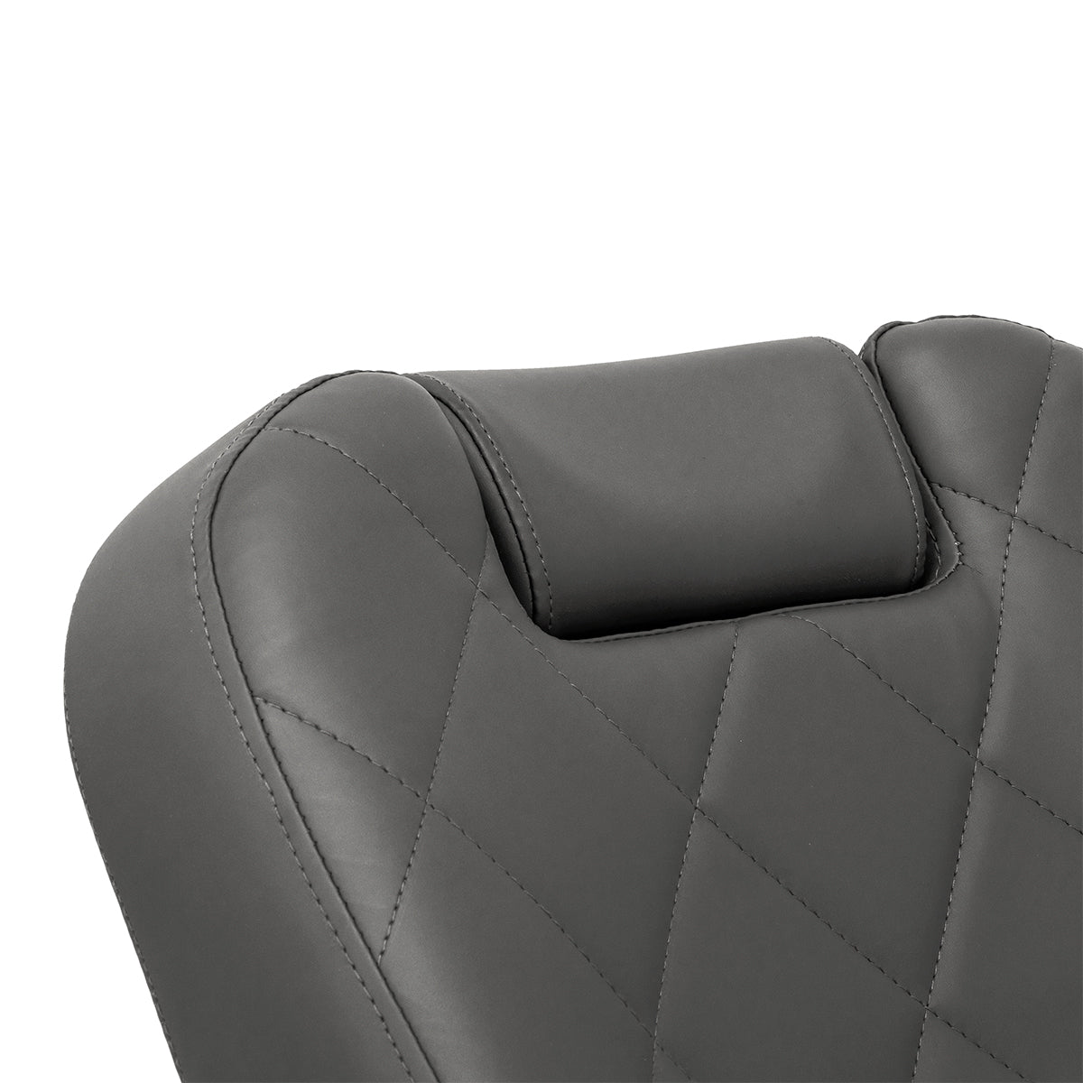 Gabbiano barber chair Bruno graphite with a black base