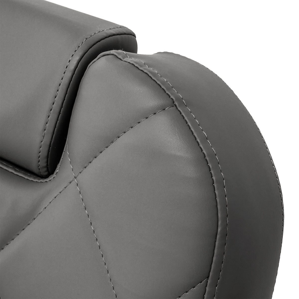 Gabbiano barber chair Bruno graphite with a black base
