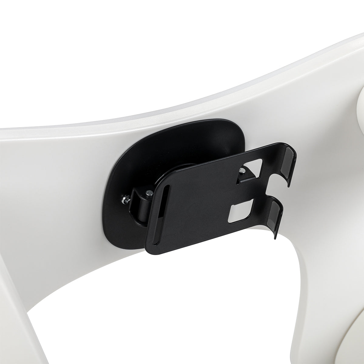 MOMO Croissant manicure rest with mobile phone holder white
