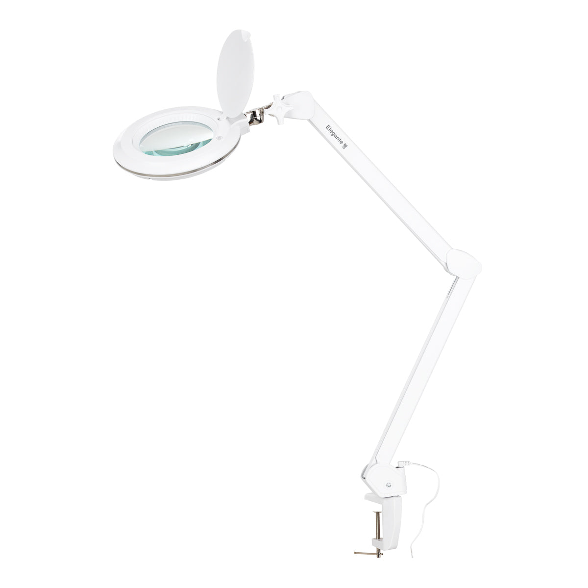 Magnifying lamp Elegante 6031, 60 SMD 3D LEDs, for tabletops, with adjustable light intensity