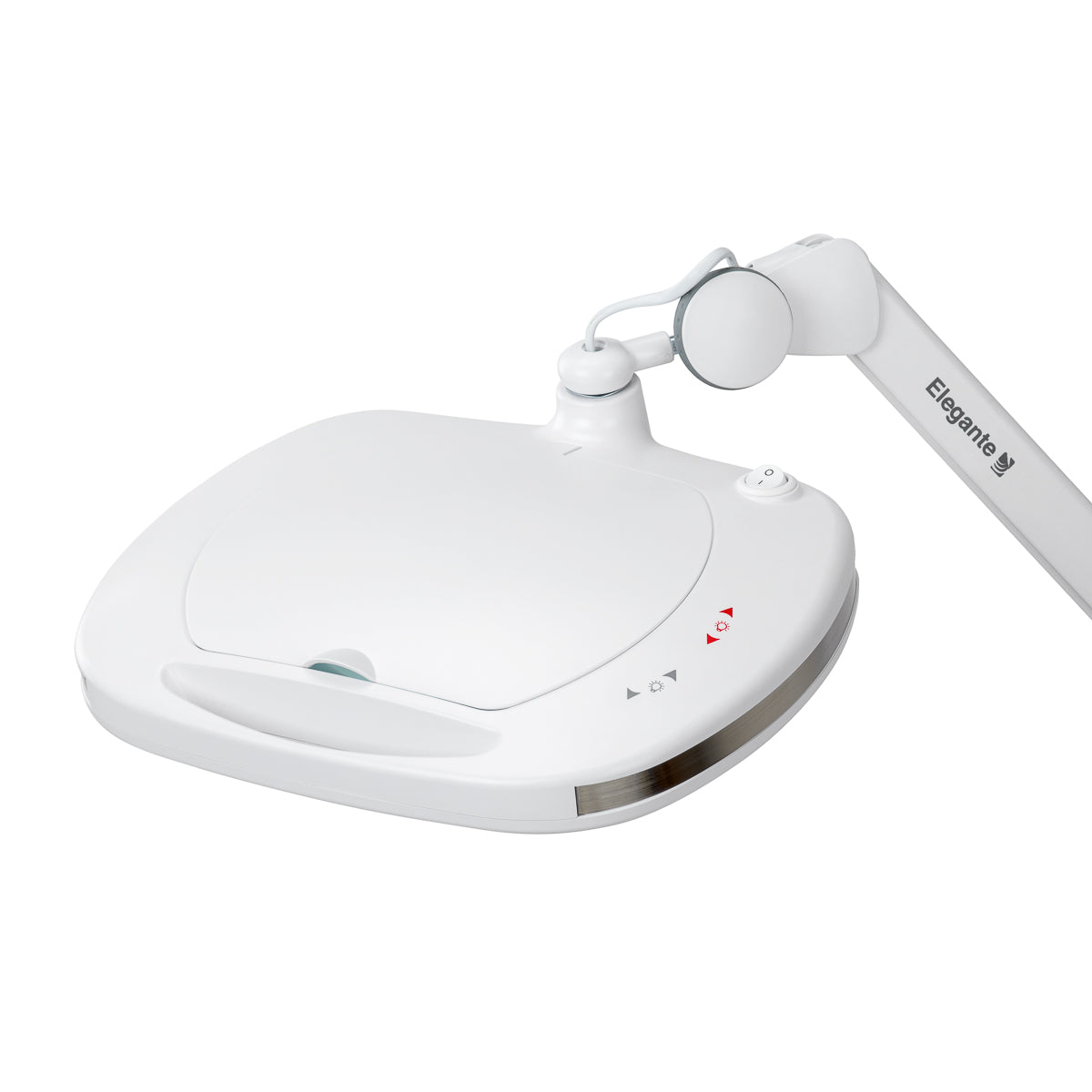 Elegante 6030 magnifying lamp with 60 SMD LEDs for worktops, with adjustable light intensity