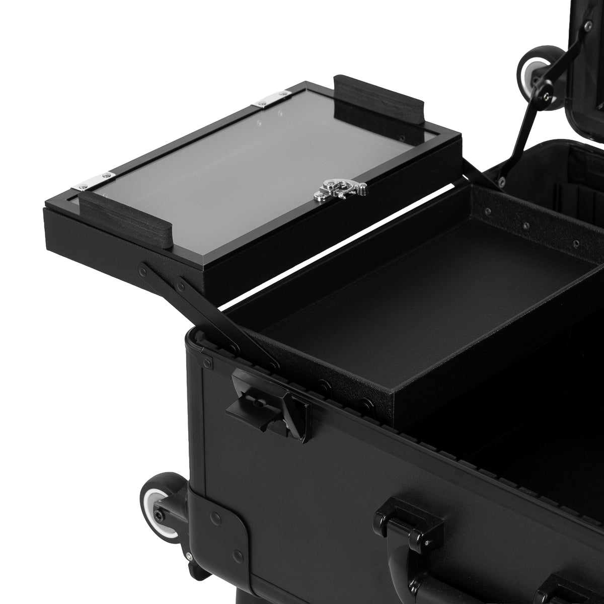 Portable speaker stand with speakers Plus black