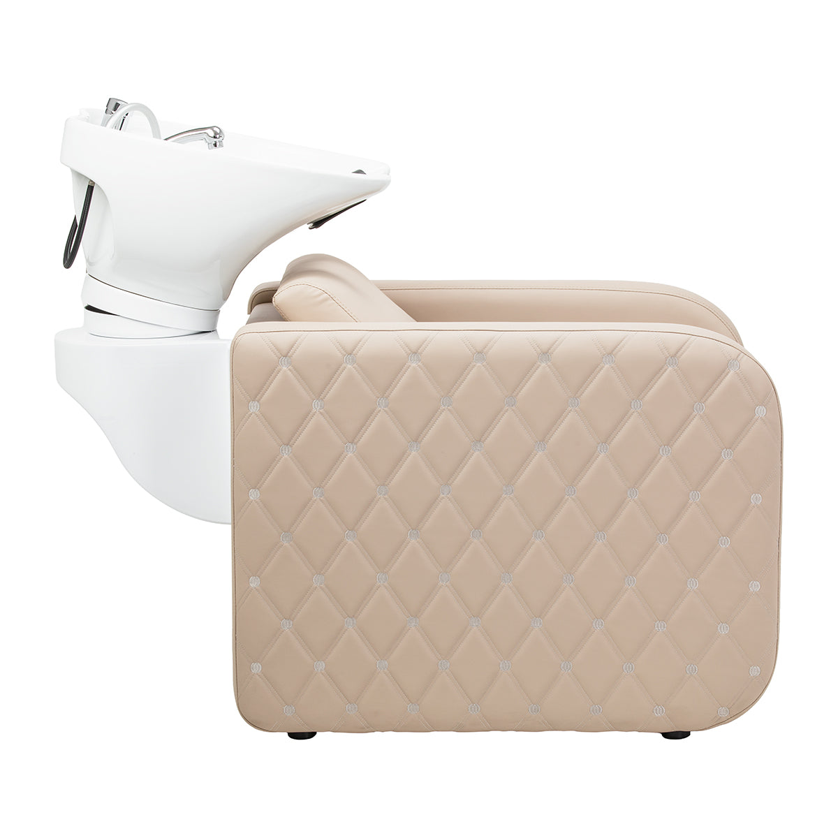 Gabbiano Sylvia Plus bac à shampoing électrique avec fonction massage, beige