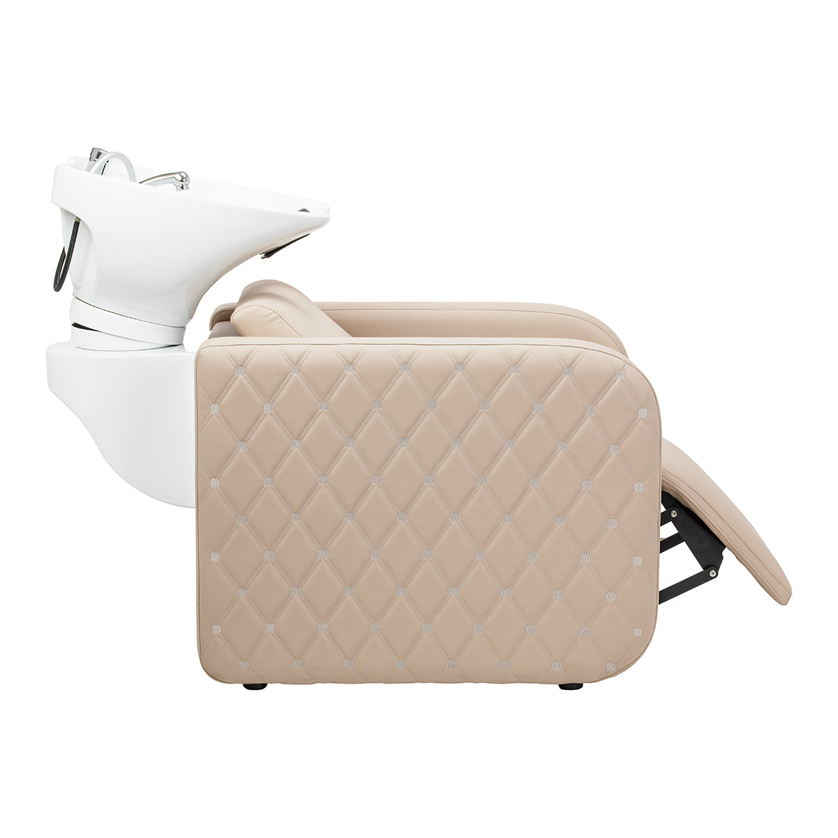 Gabbiano Sylvia Plus bac à shampoing électrique avec fonction massage, beige
