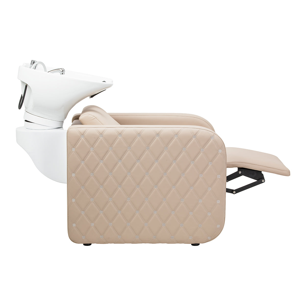 Gabbiano Sylvia Plus bac à shampoing électrique avec fonction massage, beige