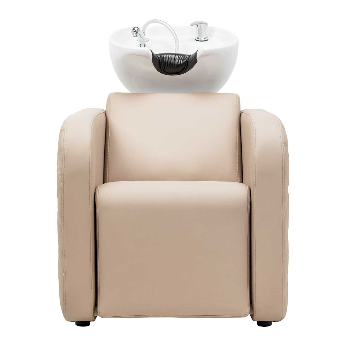 Gabbiano Sylvia Plus bac à shampoing électrique avec fonction massage, beige